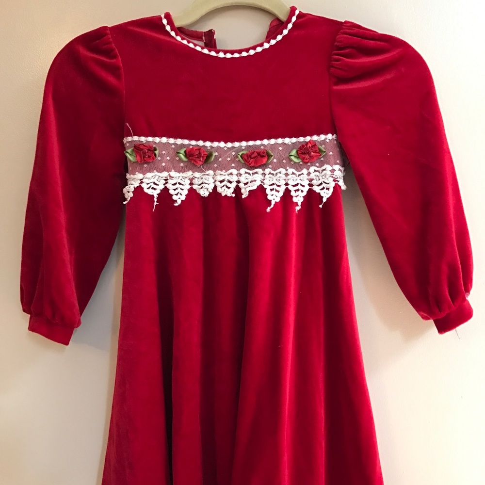 Velour dress